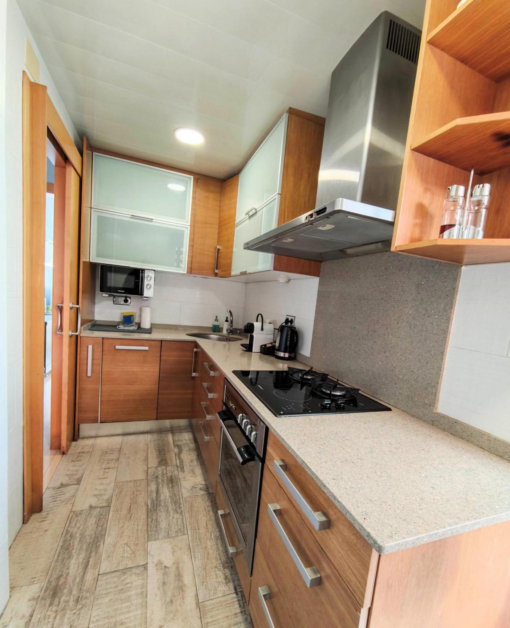 Apartamento Playa Con Piscina Parking Y 2 Habitac كاستيلديفيلس المظهر الخارجي الصورة
